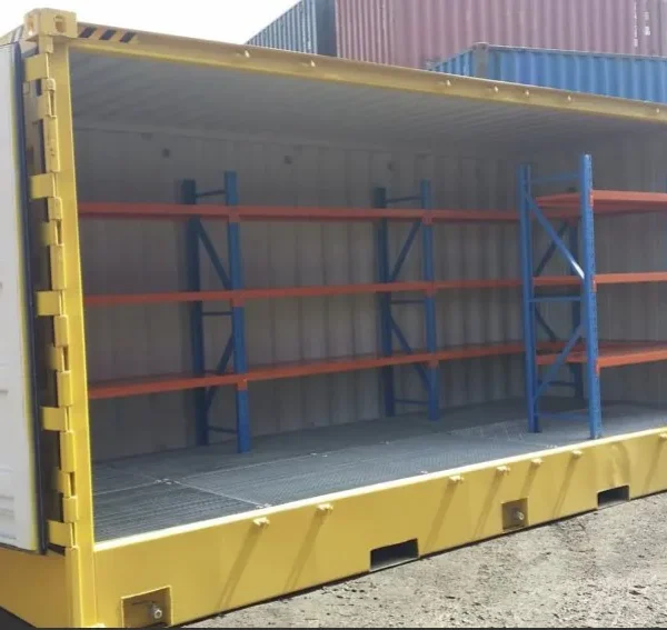 20ft Sea Container Storage Shelving