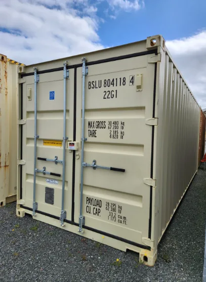 20ft Beige Shipping Containers