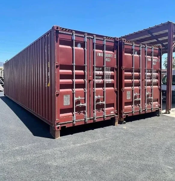 New 40 foot shipping containers